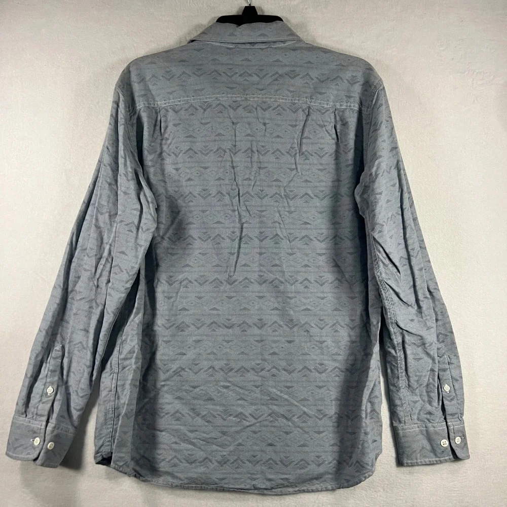 The North Face‎ Mens Geometric Print Button Down Long Sleeve Casual Shirt Size M